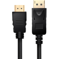 Кабель мультимедійний DisplayPort to HDMI 1.0m Prologix (PR-DP-HDMI-P-02-30-1m)