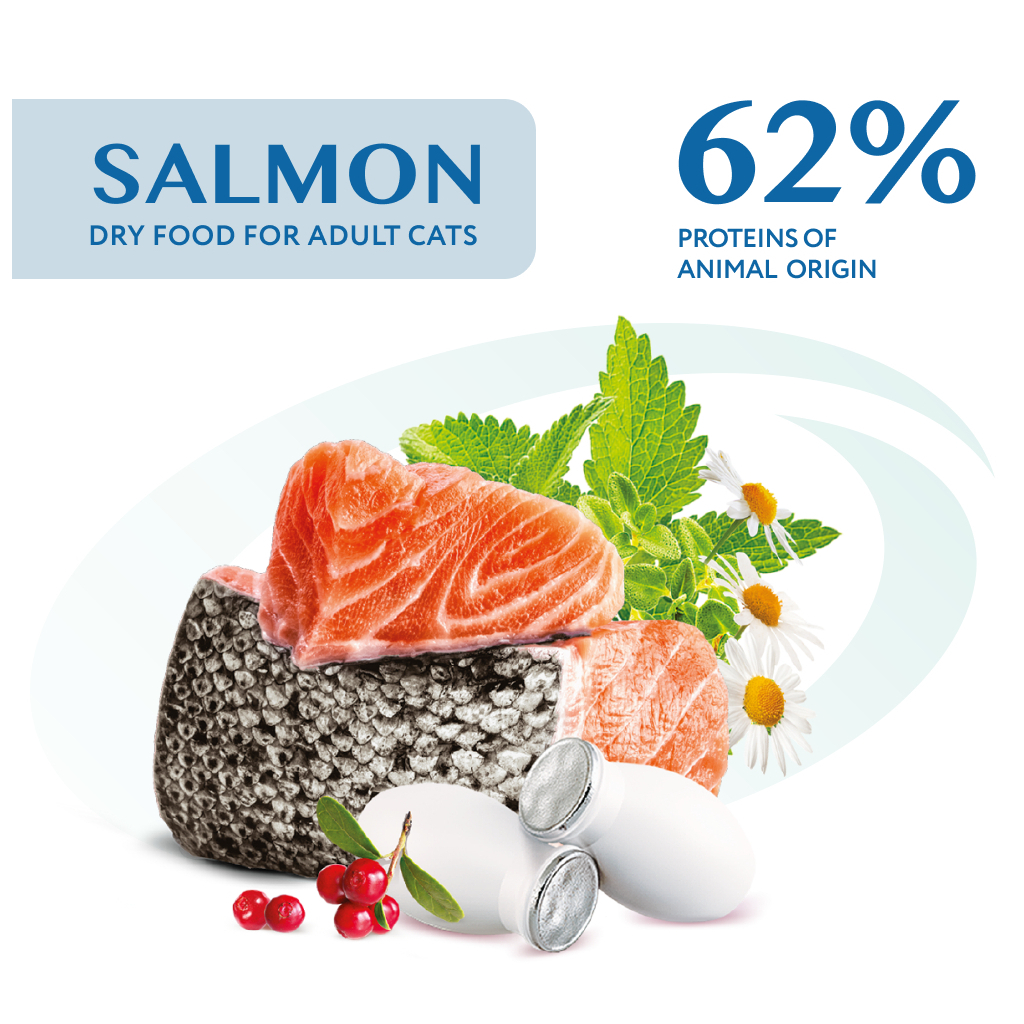 Сухий корм для кішок Optimeal для стерилізованих/кастрованих з лососем 700 г (4820215368155)