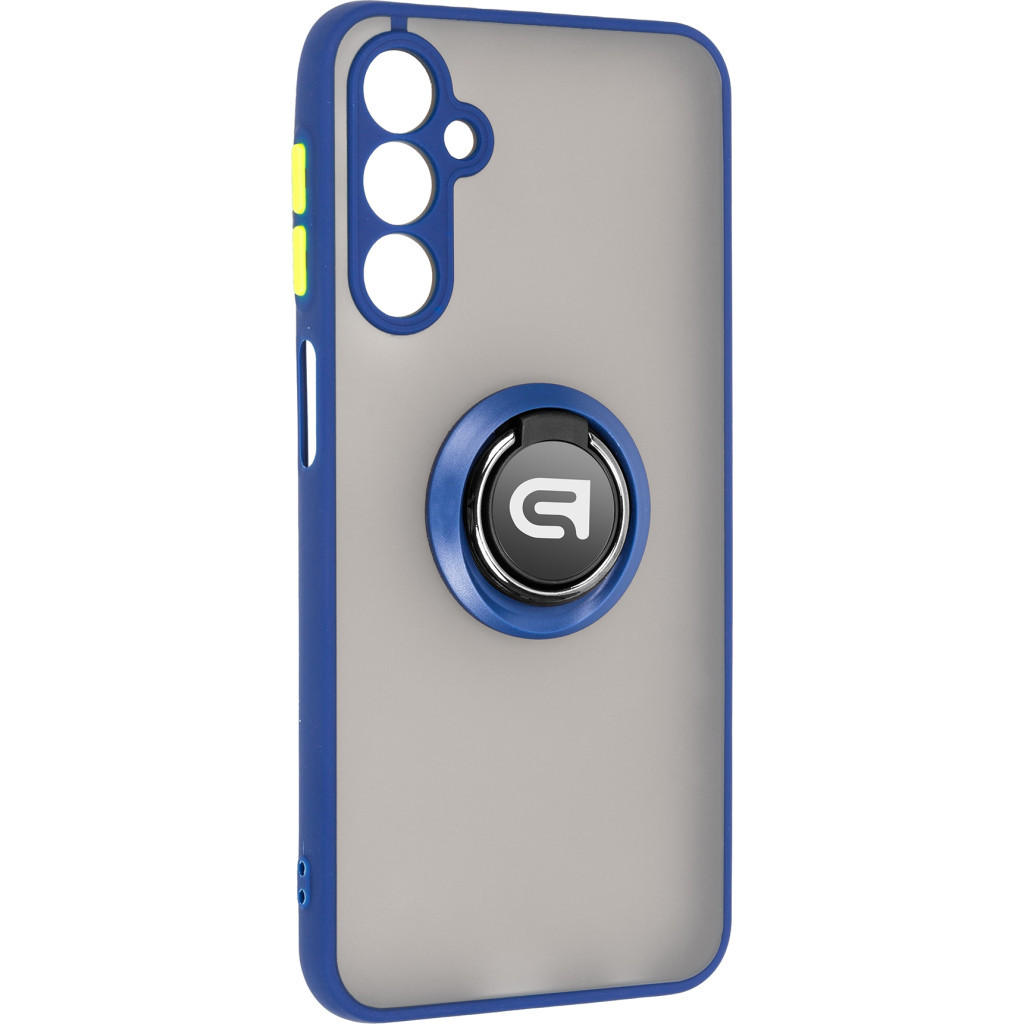 Чохол до мобільного телефона Armorstandart Frosted Matte Ring Samsung A15 4G (A155) / A15 5G Navy Blue (ARM72711) Чохол до мобільного телефона Armorstandart Frosted Matte Ring Samsung A15 4G (A155) / A15 5G Navy Blue (ARM72711)