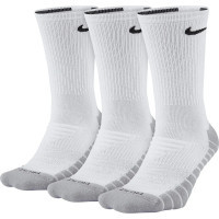 Шкарпетки Nike U NK EVERYDAY MAX CUSH CREW 3PR SX5547-100 34-38 3 пари Білі (091206413343)