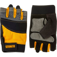 Protective gloves DeWALT open, size L/9, with palm pads (DPG213L)
