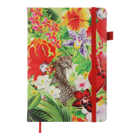 Notebook Buromax EXOTIC A5 96 sheets cell, red (BM.295124-05)