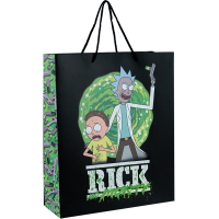 Подарунковий пакет Kite паперовий Rick and Morty 26х32 см (RM24-266)