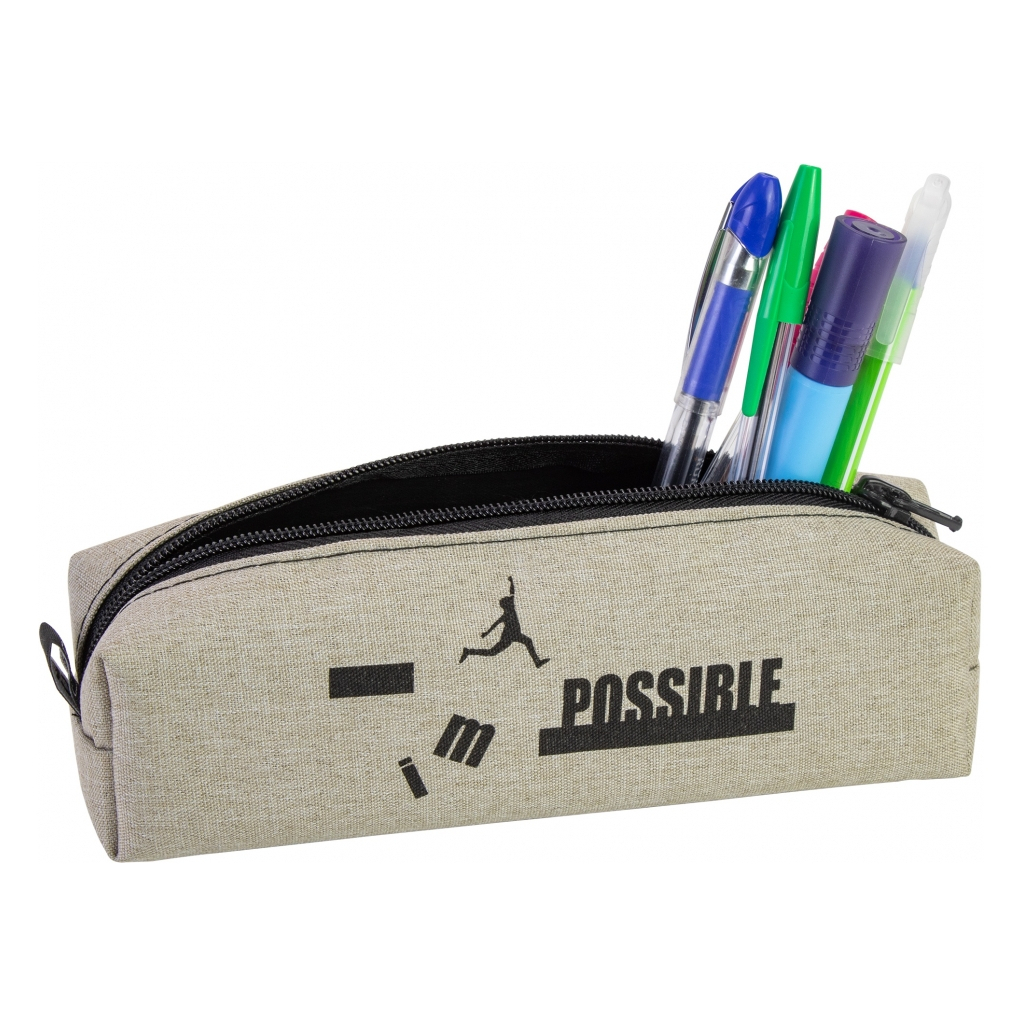 Пенал Cool For School М'який Сірий (CF87120)