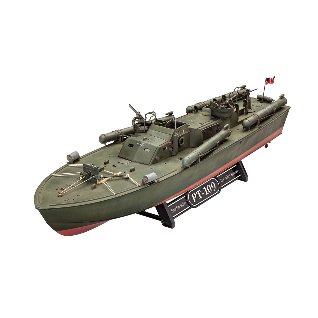 Збірна модель Revell Патрульний торпедний катер PT-109 рівень 4 масштаб 1:72 (RVL-05147)