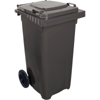 Garbage container Aleana Euro Dark gray 120 l (aln 169097/t.gray)