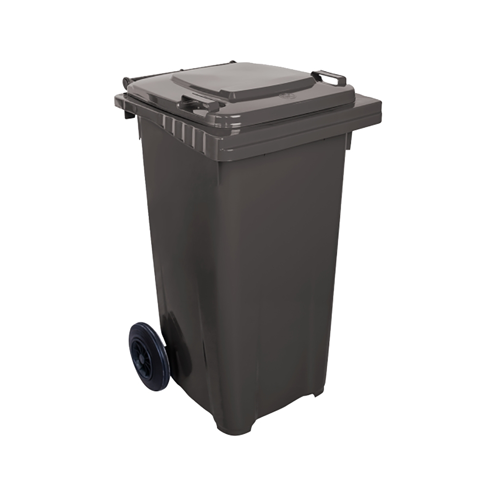 Контейнер для сміття Алеана Євро Темно-сірий 120 л (алн 169097/т.сірий)
