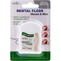 Dental floss Melica Dental Floss Waxed & Mint 50 m (4770416002481)