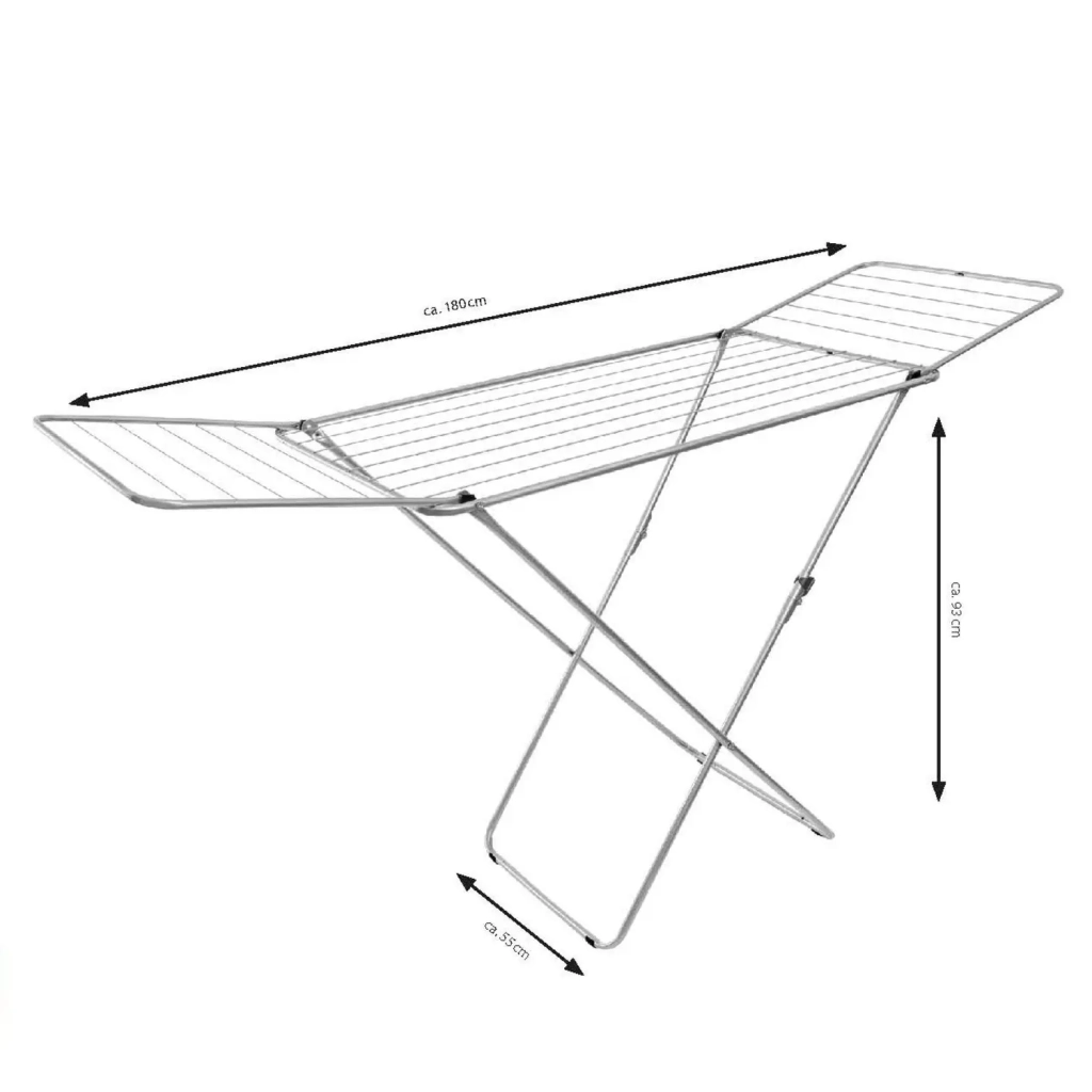 Сушарка для білизни Casa Si Kolibri 18m Silver Підлогова (CS42191C06) (DAS302393) Сушарка для білизни Casa Si Kolibri 18m Silver Підлогова (CS42191C06) (DAS302393)