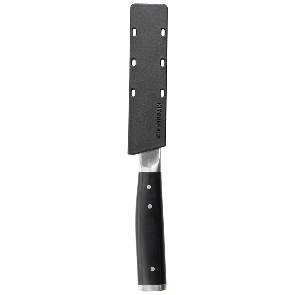 Кухонний ніж KitchenAid Coreline для чистки овочів та фруктів з чохлом, 9 см (KOG35ASSOHOBA)