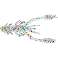 Fishing silicone Reins Ring Shrimp 2" 152 Super Glow All Stars (12 pcs/pack) (1552.08.22)