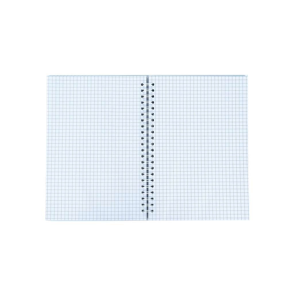 Блокнот Axent на спіралі А5 96 аркушів, клітинка, тверда обкладинка №31 (8032-31-A)