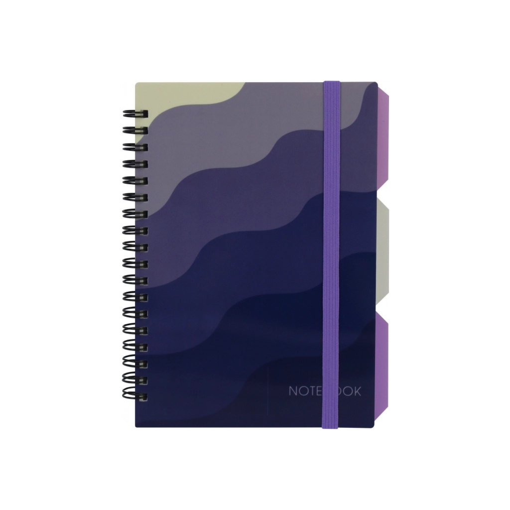 Блокнот Optima Desing 34, B6 з розділювачами 100 аркушів, клітинка (O20358-34) Блокнот Optima Desing 34, B6 з розділювачами 100 аркушів, клітинка (O20358-34)