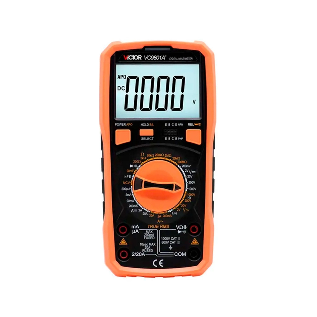 Цифровий мультиметр Victor VC9801A, V, A, R, С, F (VC9801A)