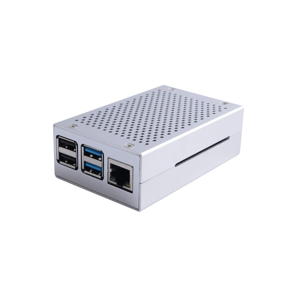Корпус для Мікро ПК Pi HUT for Raspberry Pi 4 Alu (102500) Корпус для Мікро ПК Pi HUT for Raspberry Pi 4 Alu (102500)