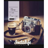 Notebook Schoolboy Instalife 96 sheets line (096-3389L)