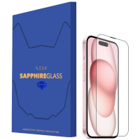 Скло захисне iLera Sapphire Ultra + Glass iPhone 15 Plus (ILSPDL15PS)