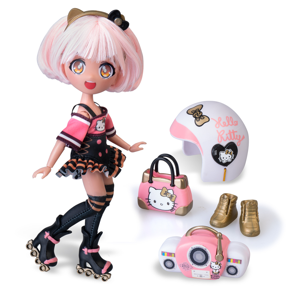 Лялька 4SF Manga Dolls Hello Kitty Золота Ролер Діва (HKTF1000) Лялька 4SF Manga Dolls Hello Kitty Золота Ролер Діва (HKTF1000)