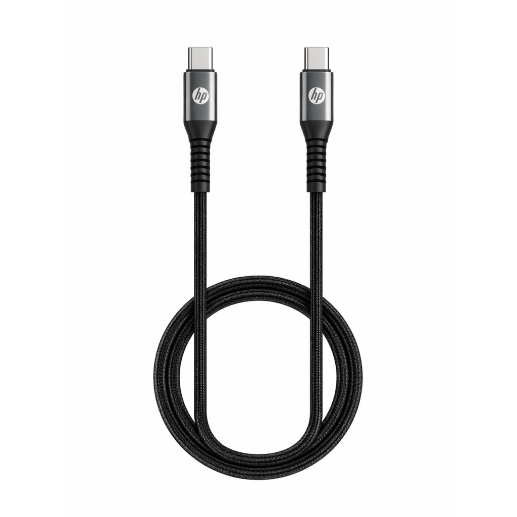 Дата кабель USB-C to USB-C 2.0m 3A 60W HP (HP_DHC-TC112G-2M) Дата кабель USB-C to USB-C 2.0m 3A 60W HP (HP_DHC-TC112G-2M)