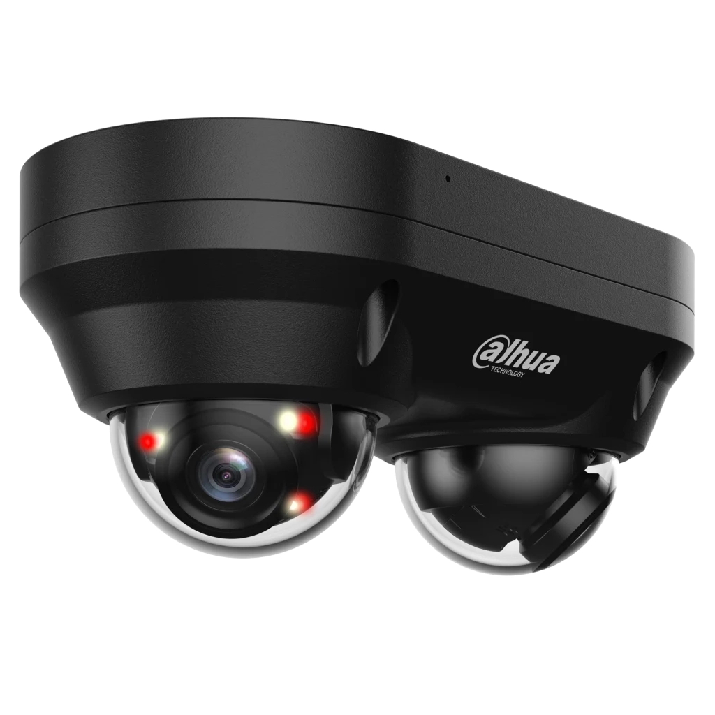 Камера відеоспостереження Dahua DH-IPC-HDBW2449F-AS-E2-IL Black Камера відеоспостереження Dahua DH-IPC-HDBW2449F-AS-E2-IL Black