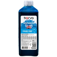 Чорнило Barva Canon GI-46 1 л, special, pigment, cyan (CGI46-1025)
