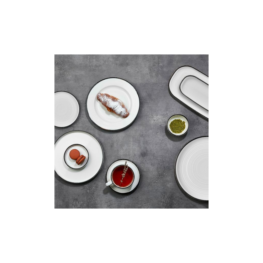 Чашка By Bone серія "Helix" декор "Black" 220 мл (HL-BLA-01-CF)