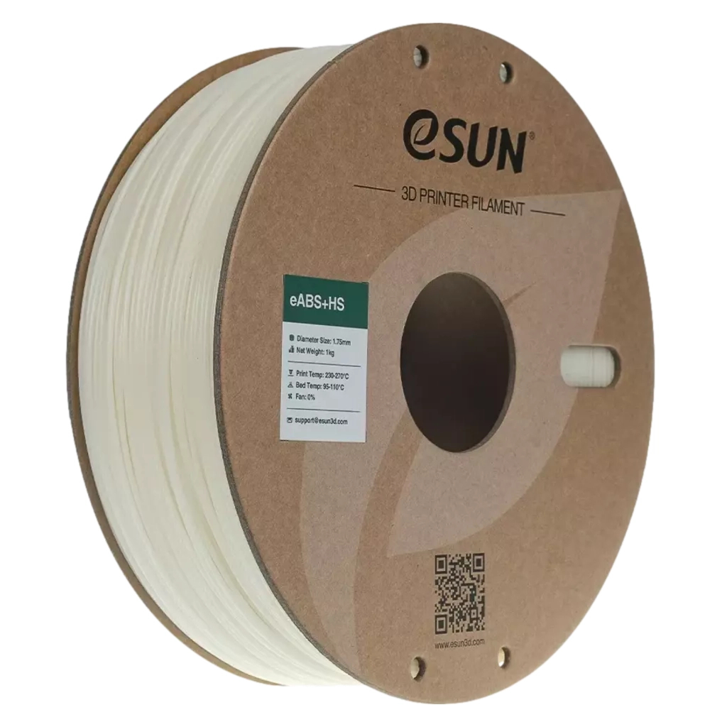 Пластик для 3D-принтера eSUN eABS-HIGH SPEED 1кг, 1.75мм, NATURAL (EABS+HS-P175N1)