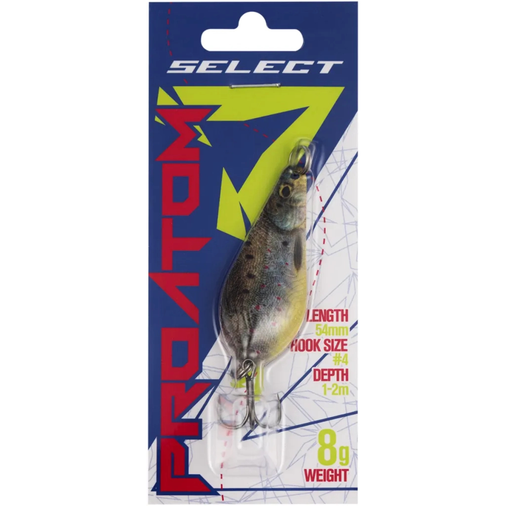 Блешня Select ProAtom 8.0g 54mm S47 (1870.77.26) Блешня Select ProAtom 8.0g 54mm S47 (1870.77.26)