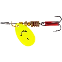 Spinner X-Fish Stark 2.5g 1 Nikel UV lime (1917.07.37)