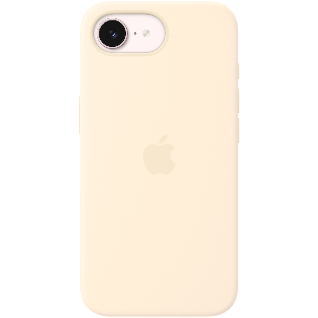 Чохол до мобільного телефона Apple Silicone Case with MagSafe iPhone 17e Vanilla (A3646) (MHWG4ZM/A) Чохол до мобільного телефона Apple Silicone Case with MagSafe iPhone 17e Vanilla (A3646) (MHWG4ZM/A)
