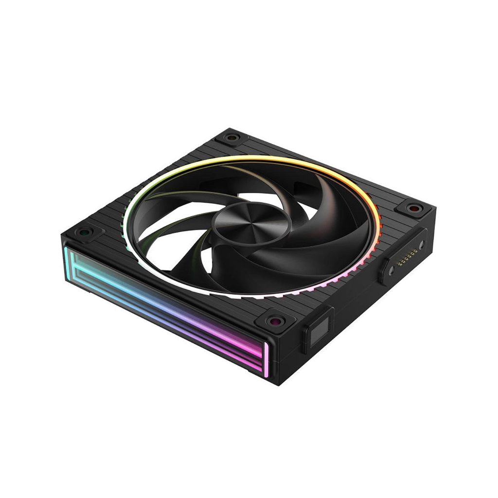Кулер до корпусу Zalman ZM-DF120RBLACK