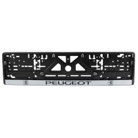 Number plate frame CarLife Peugeot (NH23)