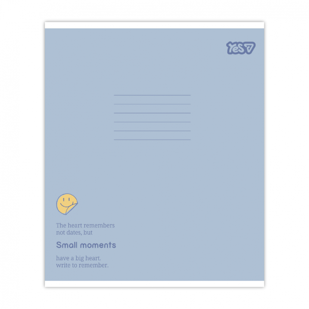 Зошит Yes Small moments А5 18 аркушів лінія (768689) Зошит Yes Small moments А5 18 аркушів лінія (768689)