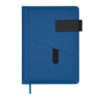 Weekly Buromax undated GALAXY, A5, blue, artificial leather 336 pages (BM.20240-02)