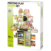 Playset Best Luck Interactive kitchen with light and sound effects 96 items (6021)