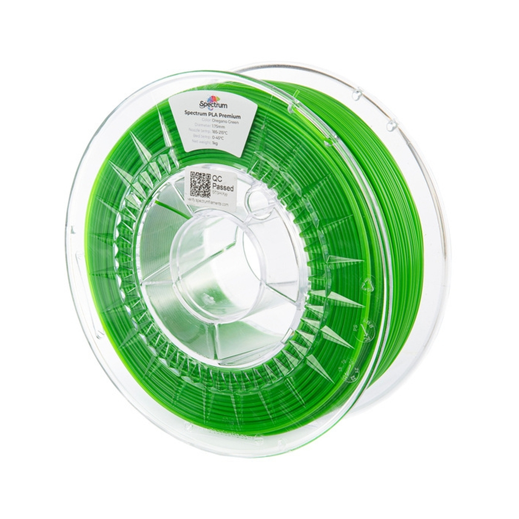 Пластик для 3D-принтера Spectrum PLA Premium 1.75mm 1kg Green, Oregano (80845)