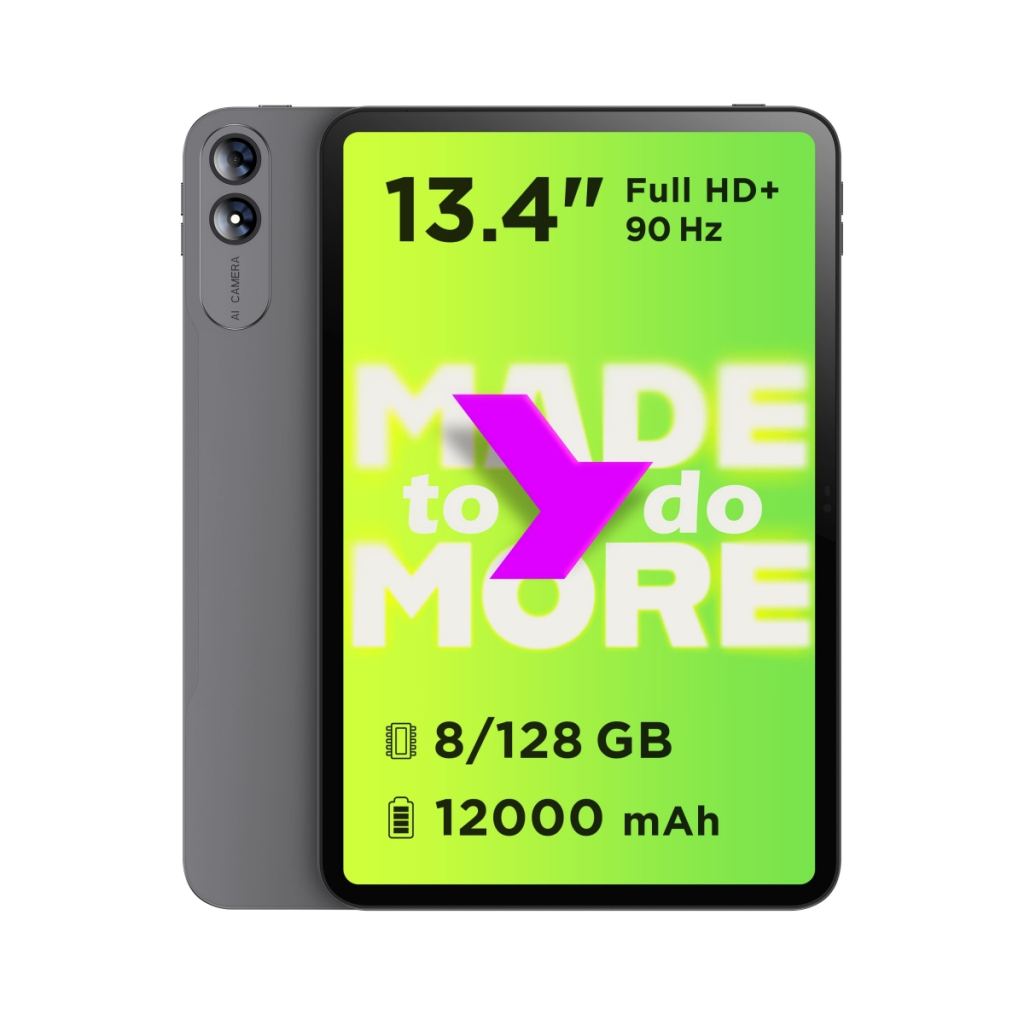 Планшет Pixus BigTab 13.4" 8/128GB LTE, gray (4897058532647)