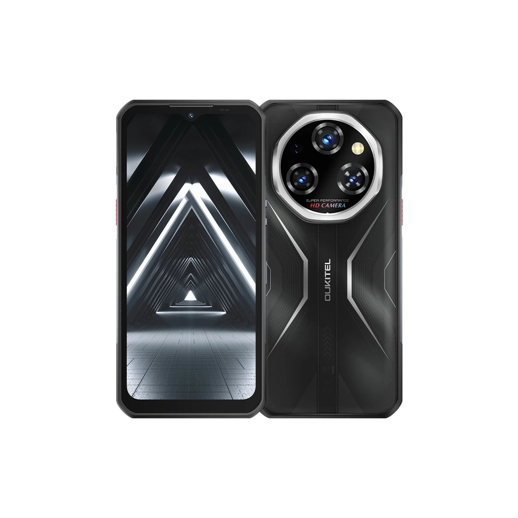Мобільний телефон OUKITEL WP55S 8/512GB Black (6941749845795)
