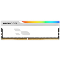 Computer memory module DDR5 16GB 5600 MHz Onyx White RGB Prologix (PRO16GB5600YWR5)