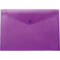 Folder - envelope Buromax A5, with a button, violet (BM.3936-07)