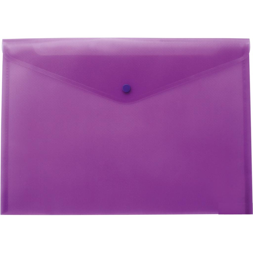 Папка - конверт Buromax А5, with a button, violet (BM.3936-07)