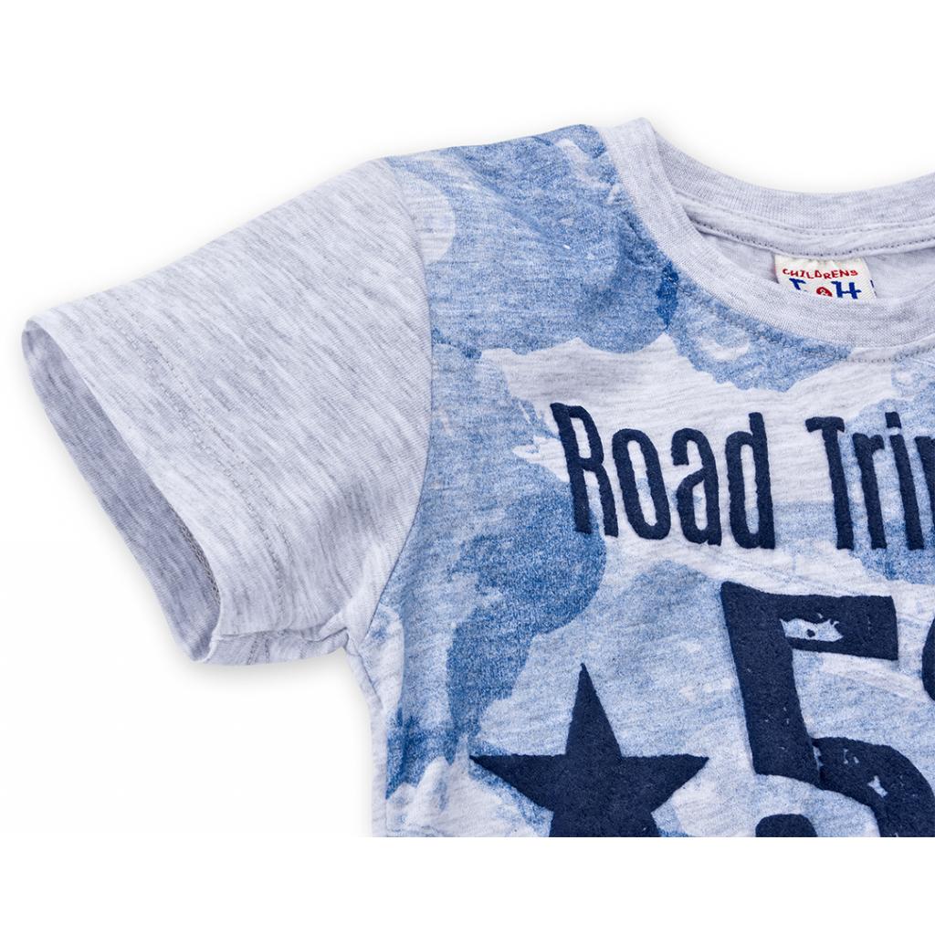 Футболка дитяча Breeze "52 California" (8763-128B-gray)