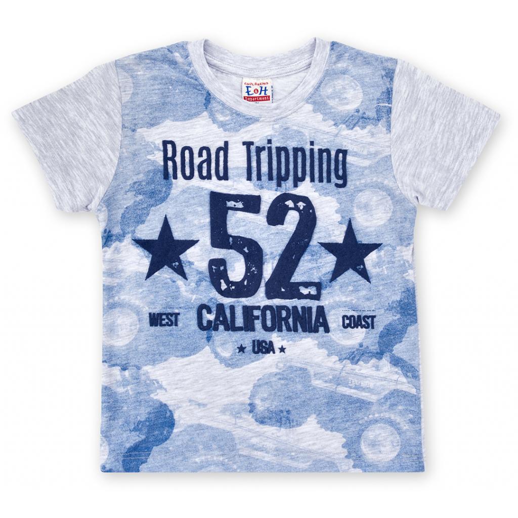 Футболка дитяча Breeze "52 California" (8763-128B-gray)