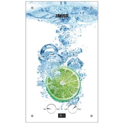 Проточний водонагрівач ZANUSSI GWH 10 Fonte Glass Glass Lime (GWH10FONTEGLASSLIME)
