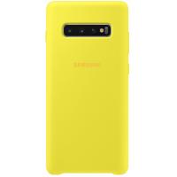 Чохол до мобільного телефона Samsung Galaxy S10+ (G975) Silicone Cover Yellow (EF-PG975TYEGRU)