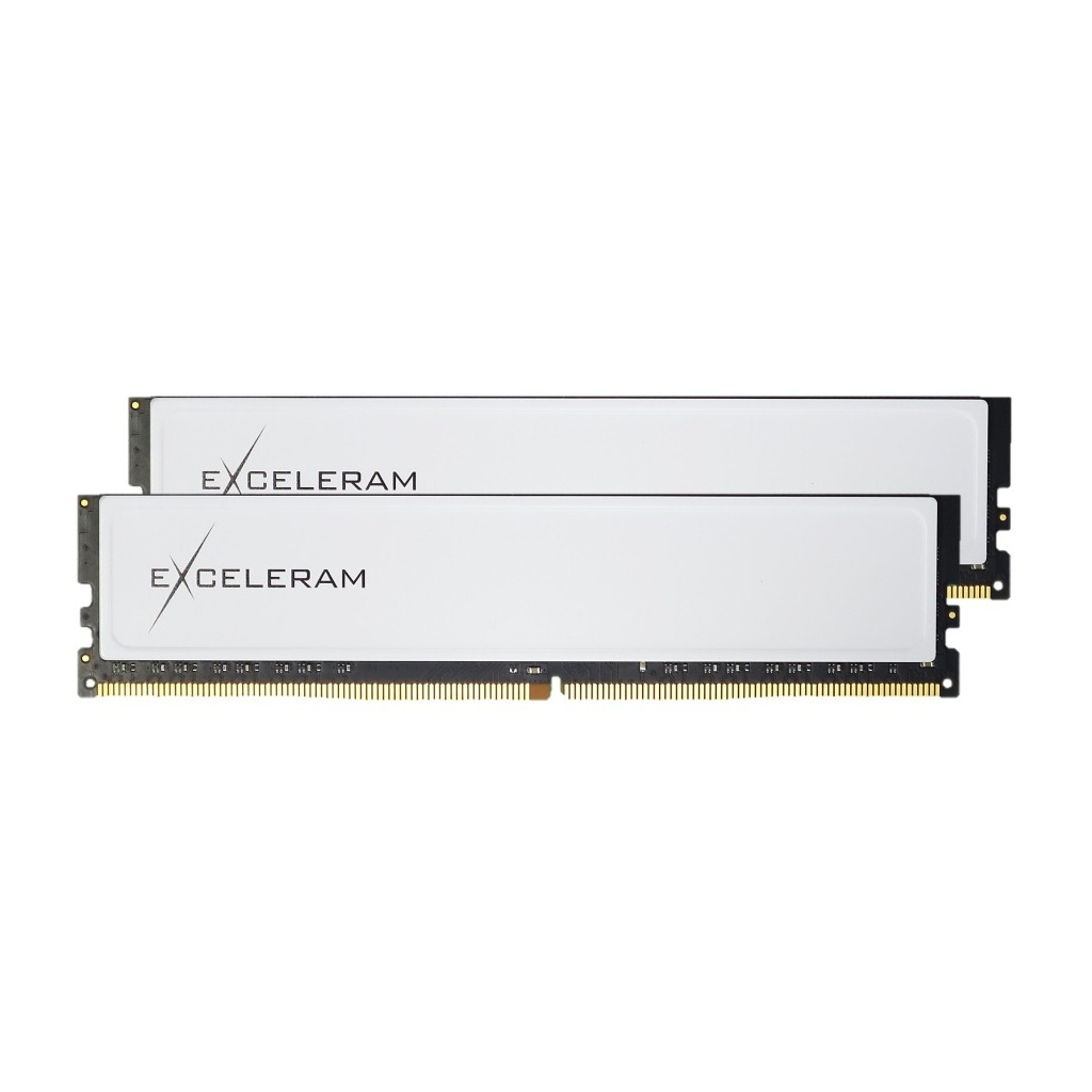 Модуль пам'яті для комп'ютера DDR4 16GB (2x8GB) 3200 MHz Black&White eXceleram (EBW4163216AD) Модуль пам'яті для комп'ютера DDR4 16GB (2x8GB) 3200 MHz Black&White eXceleram (EBW4163216AD)