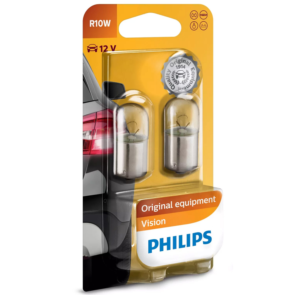 Автолампа Philips 10W (12814 B2) Автолампа Philips 10W (12814 B2)