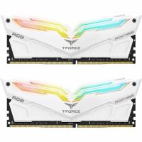 Модуль пам'яті для комп'ютера DDR4 16GB (2x8GB) 4000 MHz T-Force Night Hawk White RGB Team (TF2D416G4000HC18EDC01)