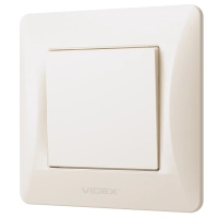 Switch Videx BINERA 1cl cream (VF-BNSW1-CR)