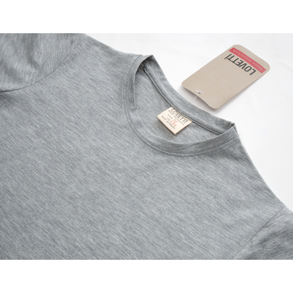 Футболка дитяча Lovetti базова (3031-134-gray)